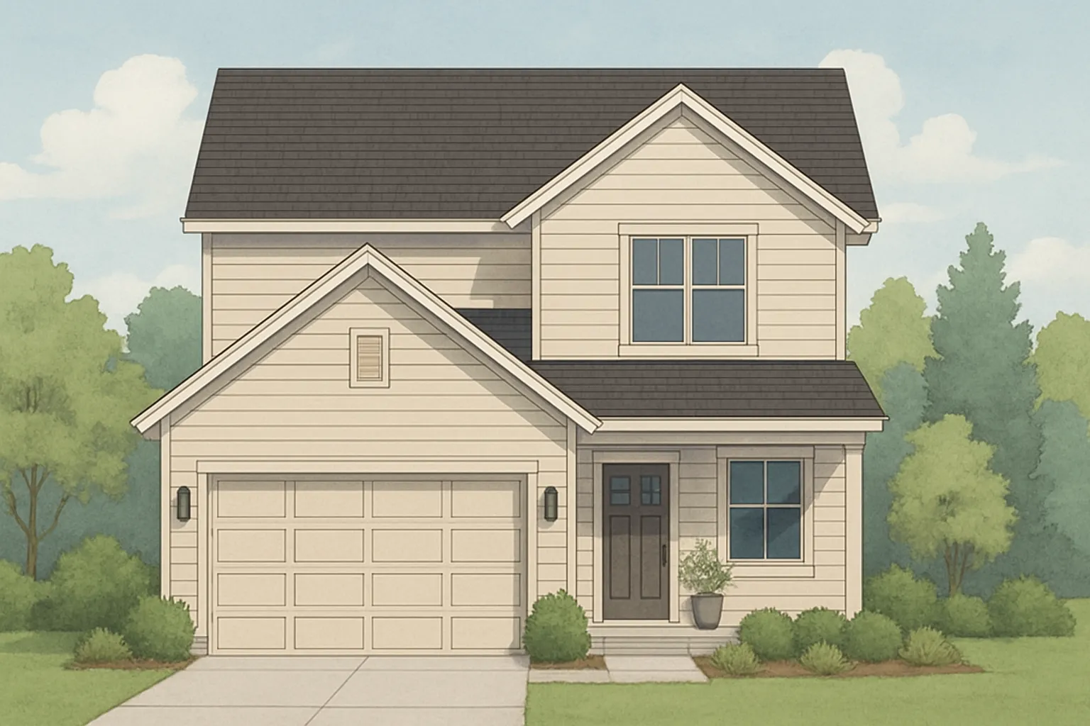 2D Color Renderings